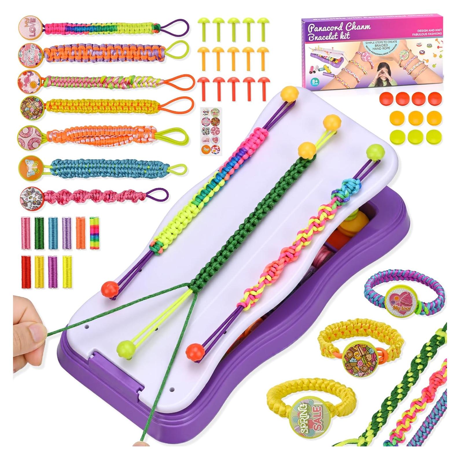 Kit de Fabricación de Pulseras de Amistad Gesboole - DIY para Niñas 8-12 Años