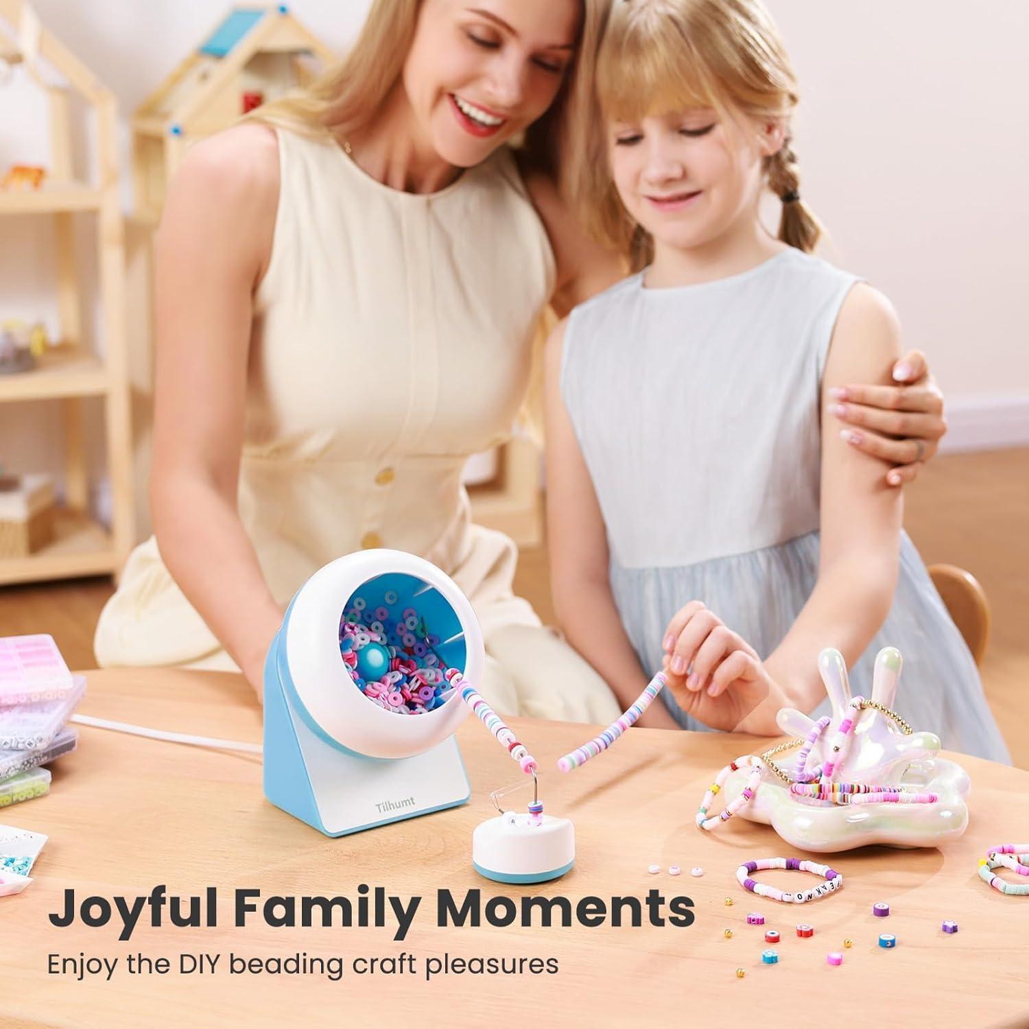 Kit de Hacer Pulseras Tilhumt 5434Pcs con Girador y Cuentas