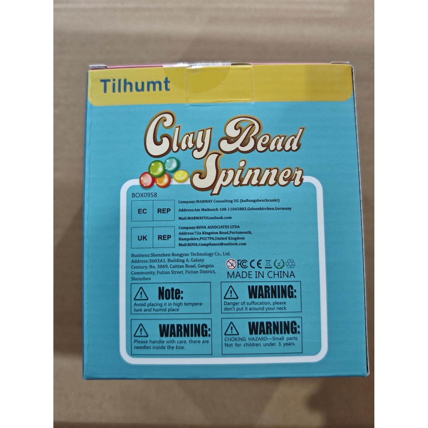 Kit de Hacer Pulseras Tilhumt 5434Pcs con Girador y Cuentas