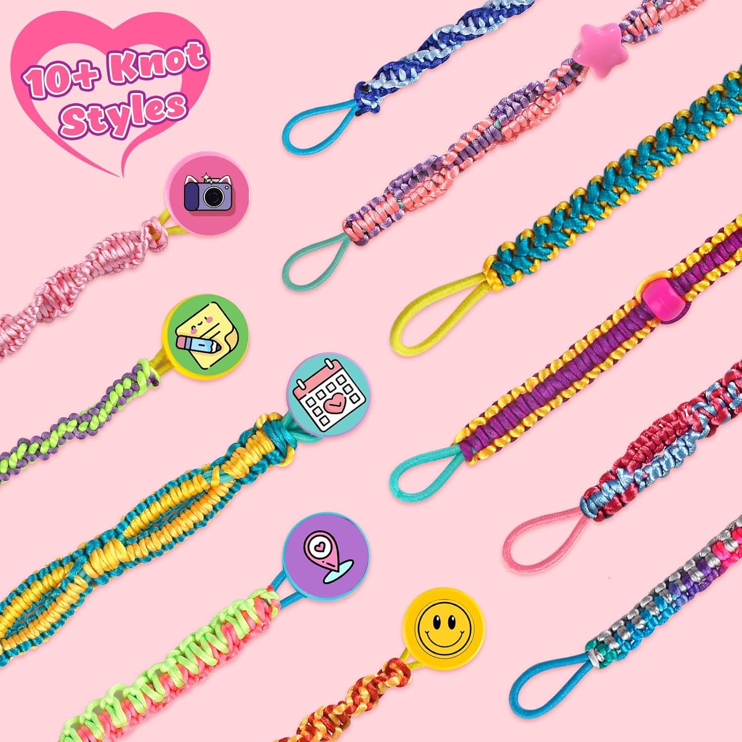 Kit de Pulseras de Amistad Hewaurorion para Niños 8-12 Años