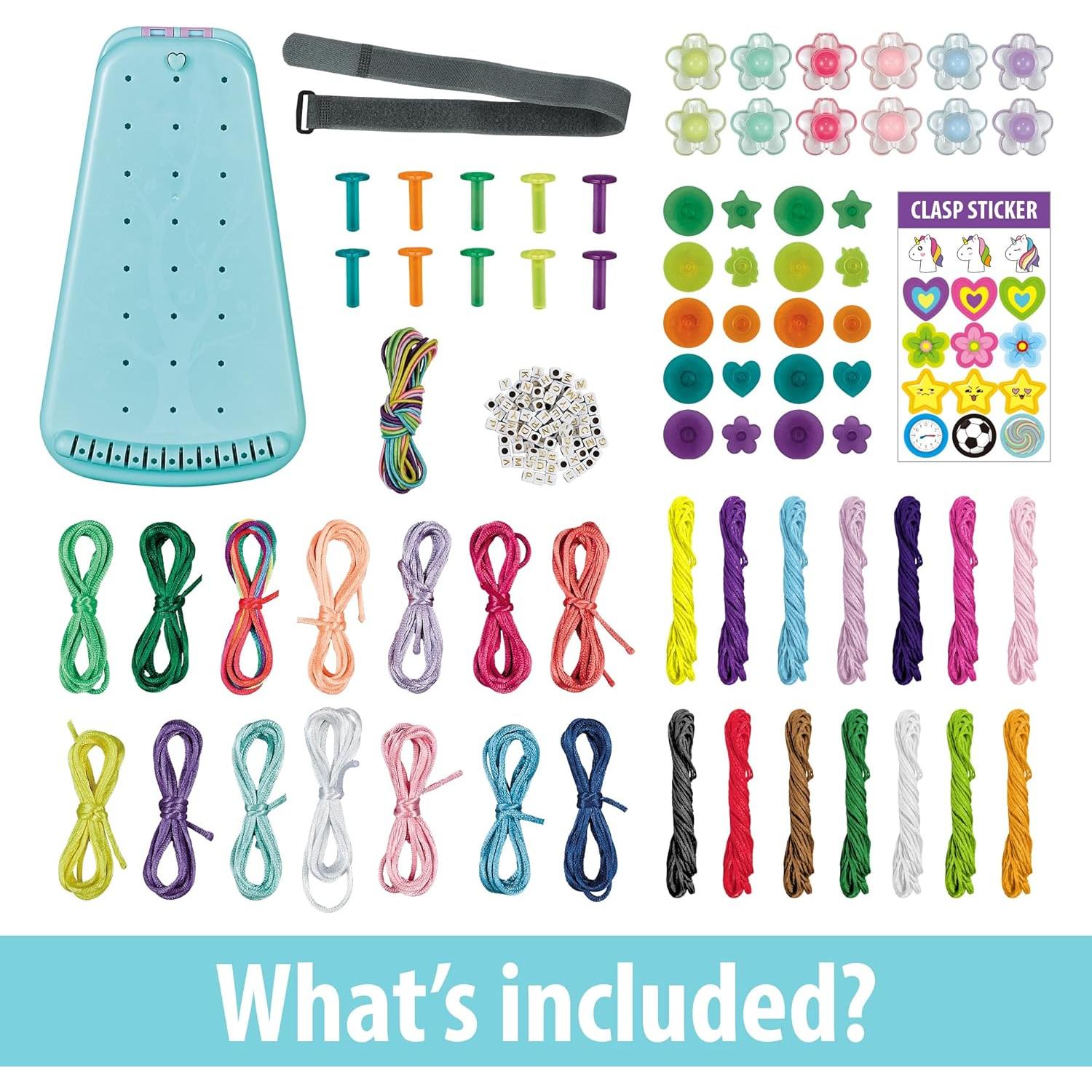 Kit de Fabricación de Pulseras de Amistad Yolscue - 107 Piezas