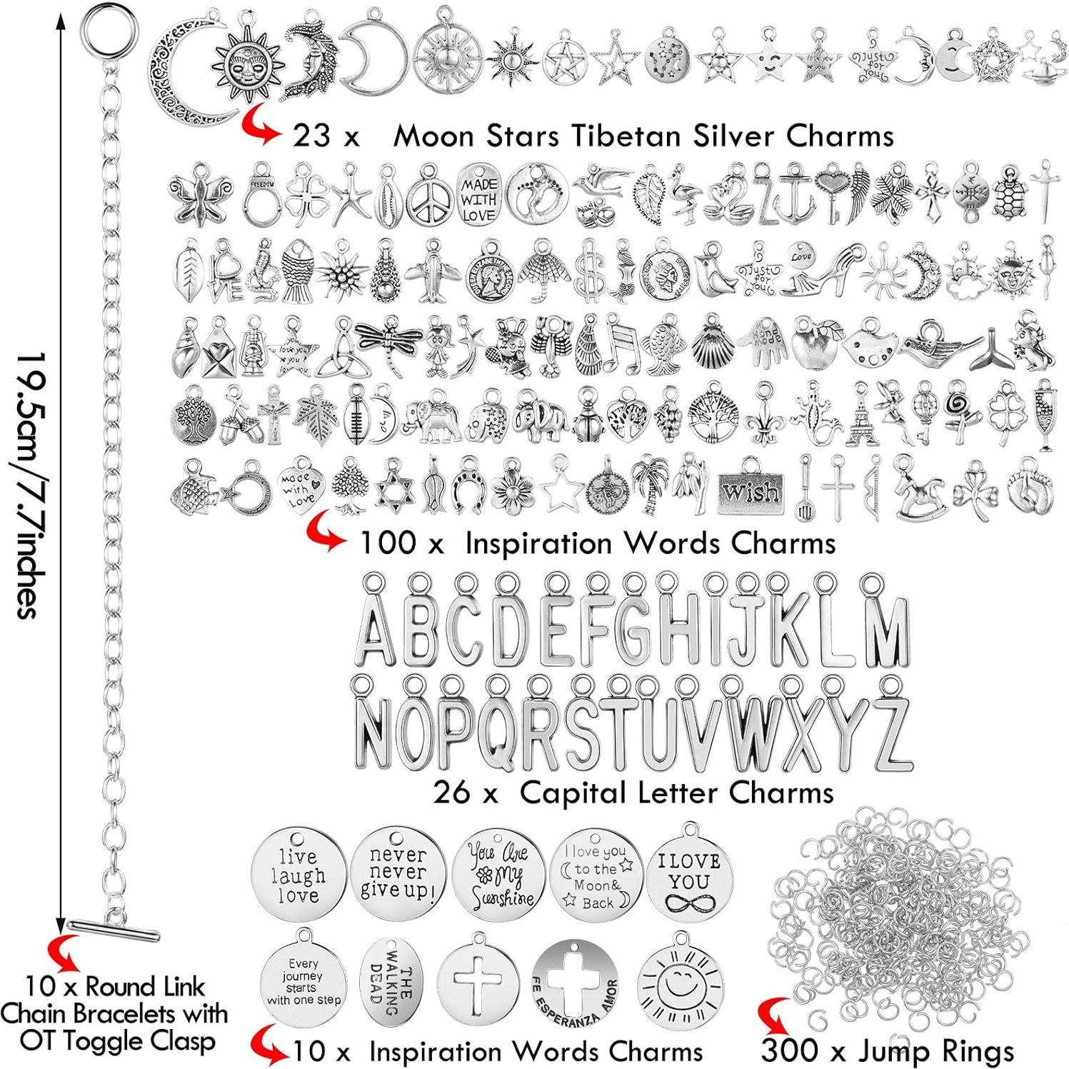 Kit de fabricación de pulseras DIY Highergo 469 Piezas