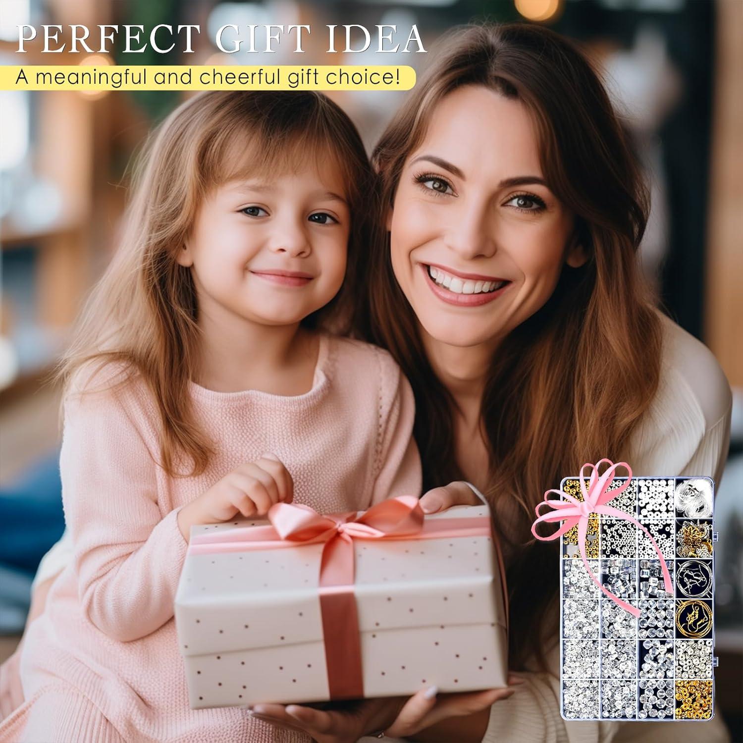 Kit de Pulseras de Perlas de Cristal Vtssvow 590 Piezas