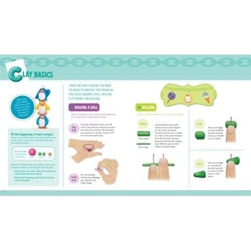 Kit de Manualidades Klutz - Haz Encantos de Arcilla 4.5x26.7x21.6 cm