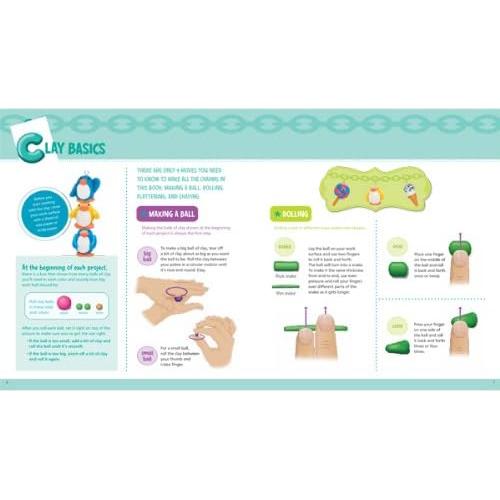 Kit de Manualidades Klutz - Haz Encantos de Arcilla 4.5x26.7x21.6 cm