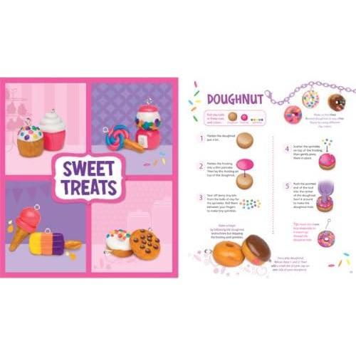 Kit de Manualidades Klutz - Haz Encantos de Arcilla 4.5x26.7x21.6 cm