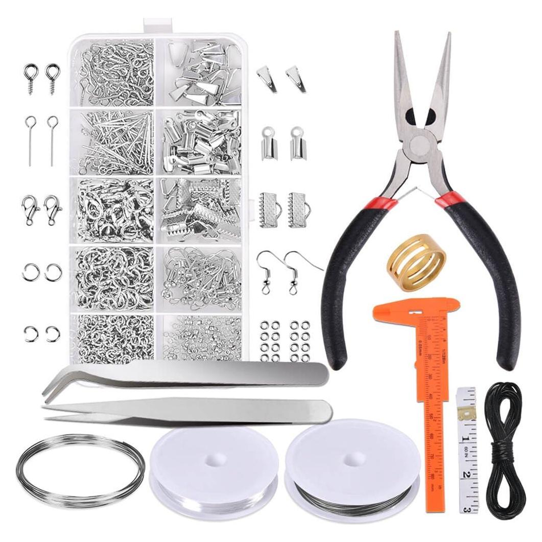 Kit de Suministros para Joyería PAXCOO - 905 Piezas y Herramientas
