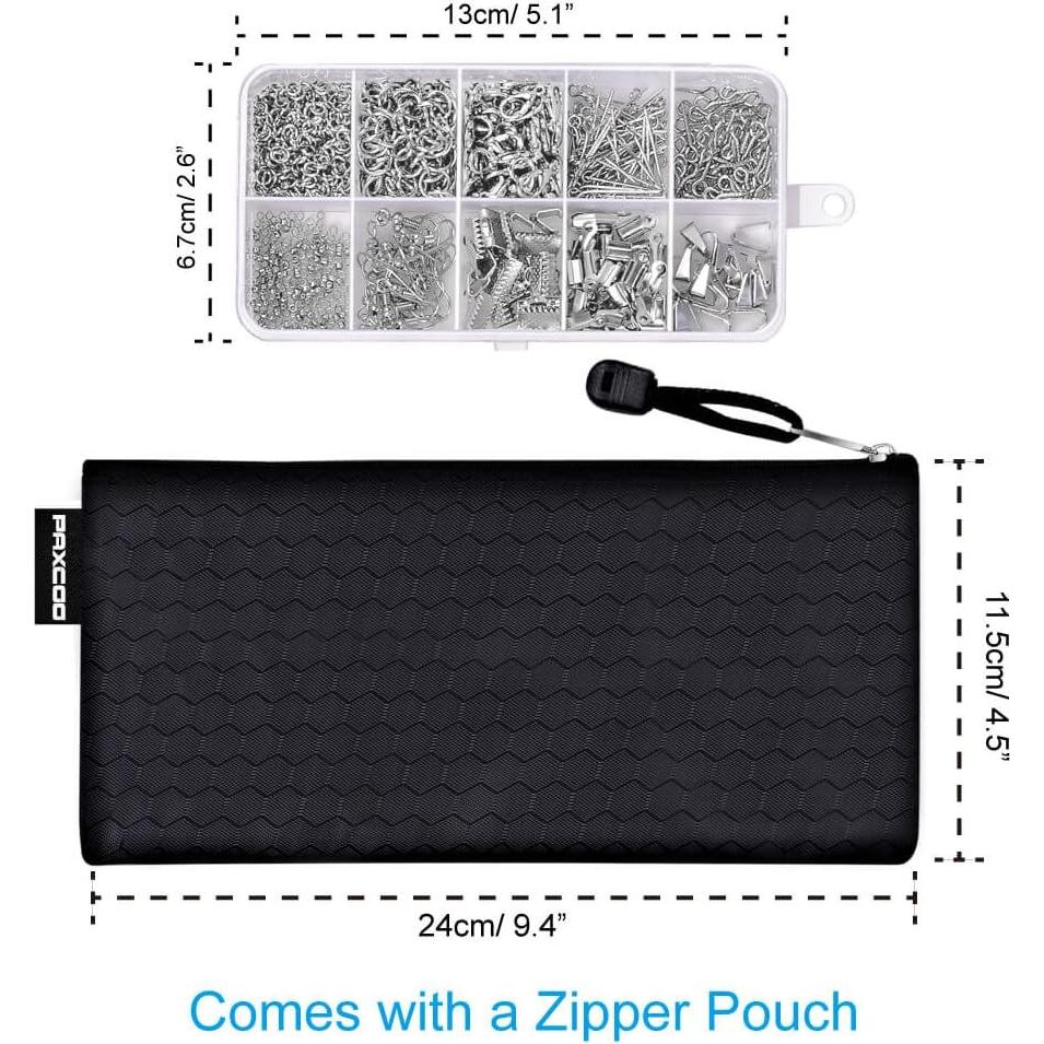 Kit de Suministros para Joyería PAXCOO - 905 Piezas y Herramientas