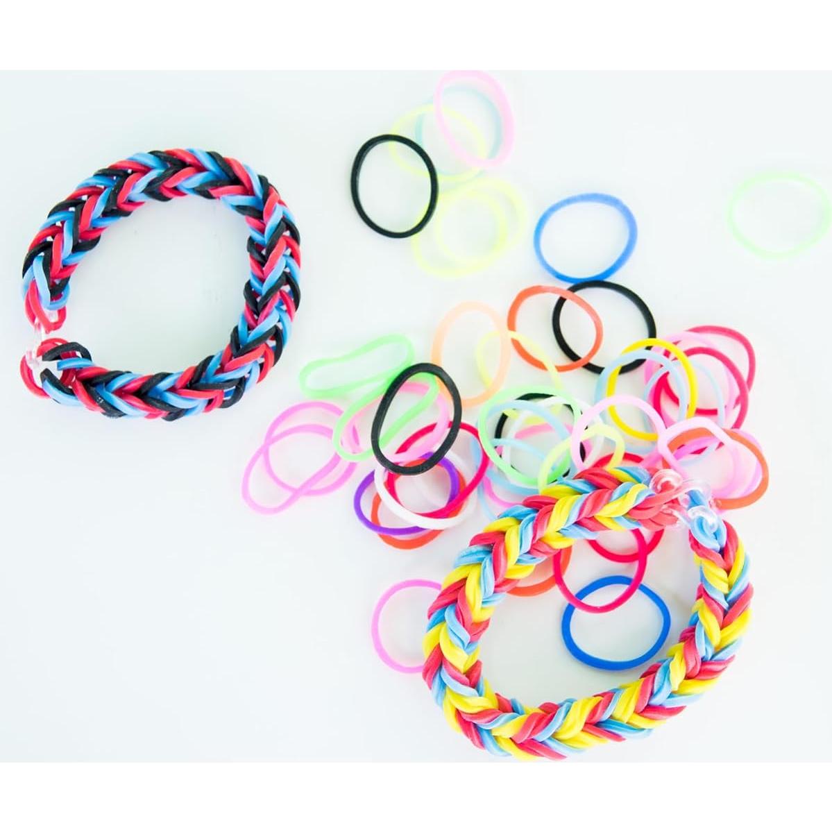 Kit de Pulseras de Goma DDCOWP 11000+ 28 Colores DIY