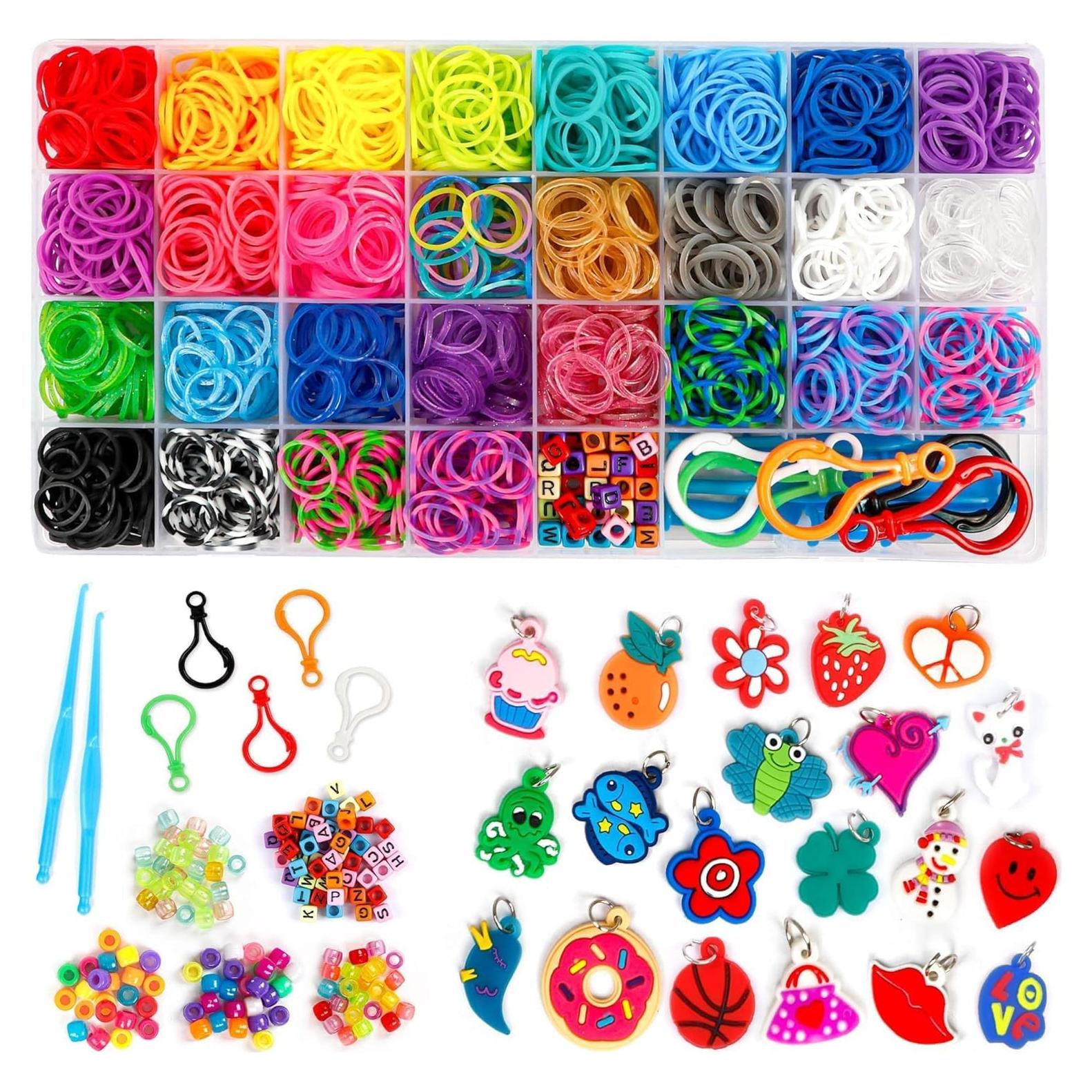 Inscraft Kit de Bandas de Goma Coloridas 2600+ con Accesorios