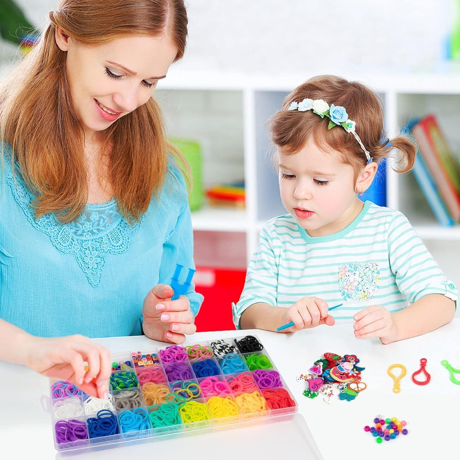 Inscraft Kit de Bandas de Goma Coloridas 2600+ con Accesorios