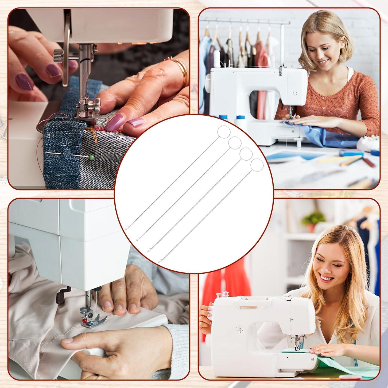 Juego de 4 Agujas de Giro de Bucle Jaydear 26.5 cm