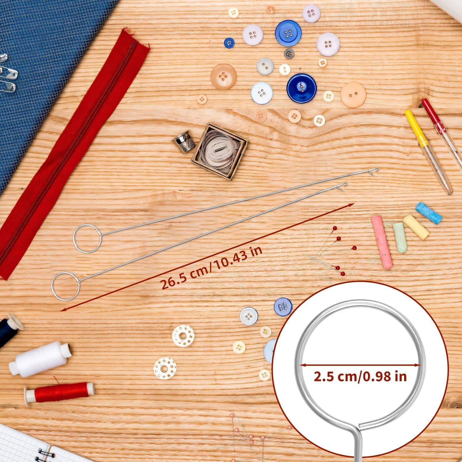 Juego de 4 Agujas de Giro de Bucle Jaydear 26.5 cm