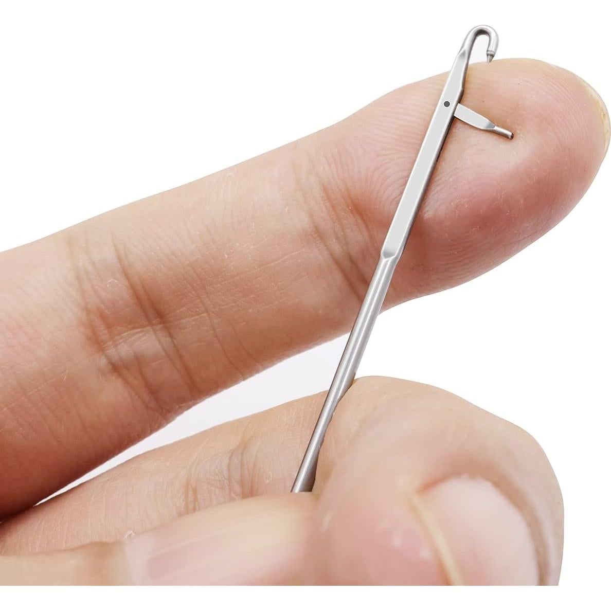 Gancho de Turner de Costura ZXUEZHENG 3 Piezas 26.5cm Acero Inoxidable