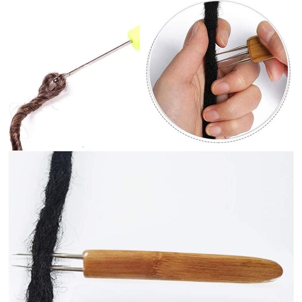 Juego de 52 Piezas de Ganchos de Crochet MORFEN para Dreadlocks