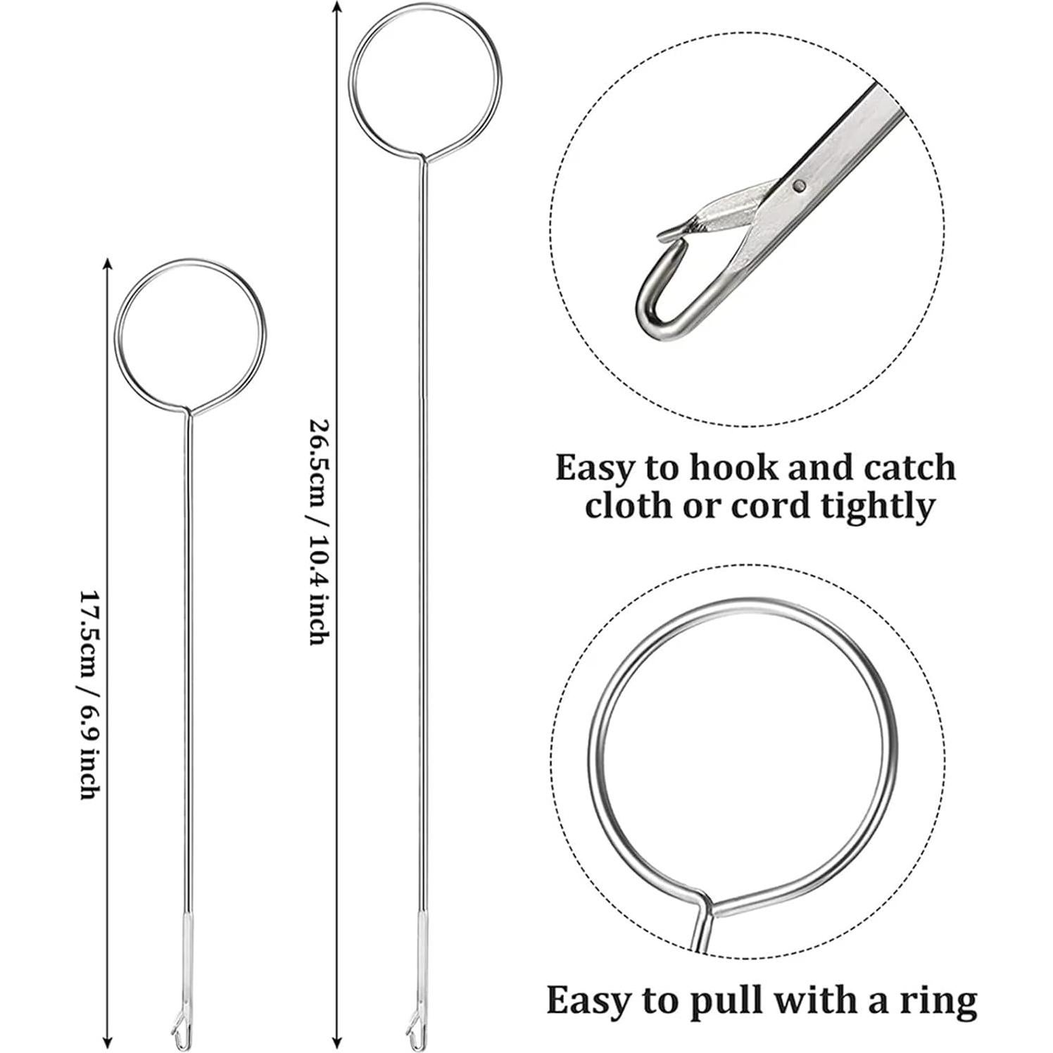17 Piezas Gancho de Turner de Costura LINYUEARUI Acero Inoxidable