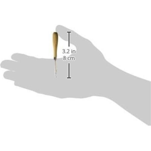 Gancho de Latch Recto Susan Bates 15.88 cm Mango de Madera