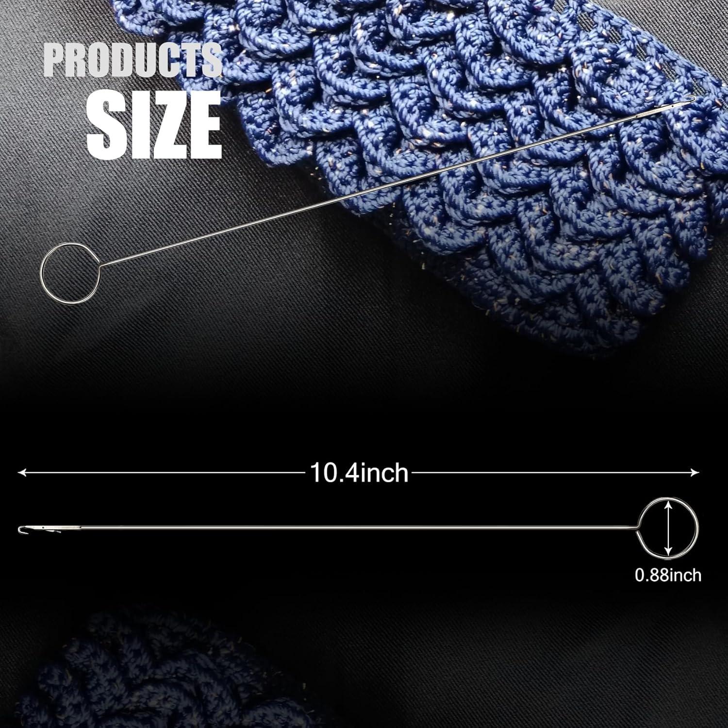 Juego de 2 Ganchos de Giro de Bucle QIANCAIWANG 26.5 cm