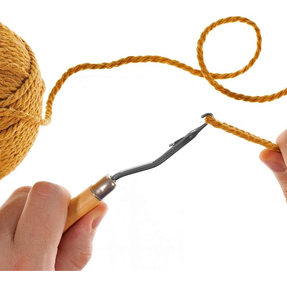 Herramienta de Gancho de Traba Craft County - Mango de Madera