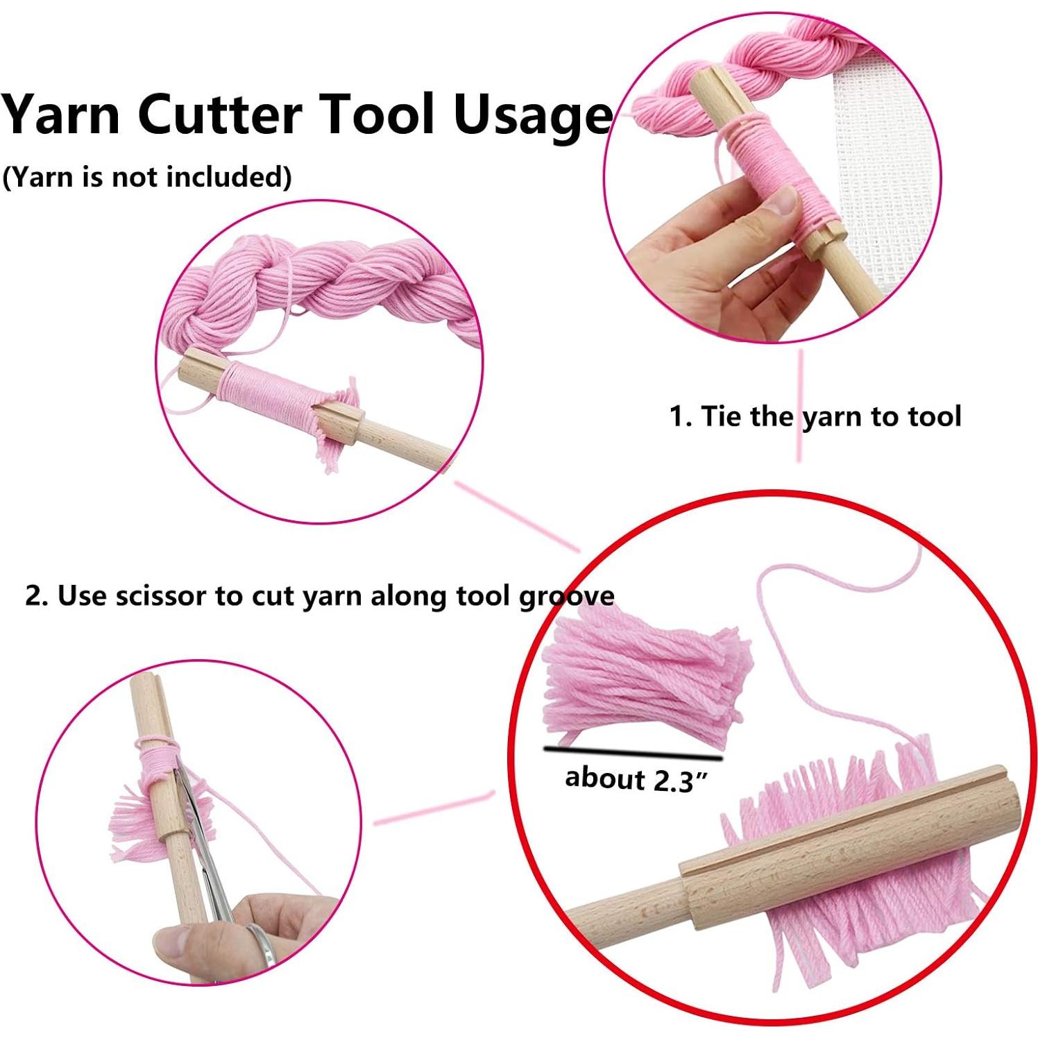 Cortadora de Hilo de Madera Yushen para DIY - 18.8cm