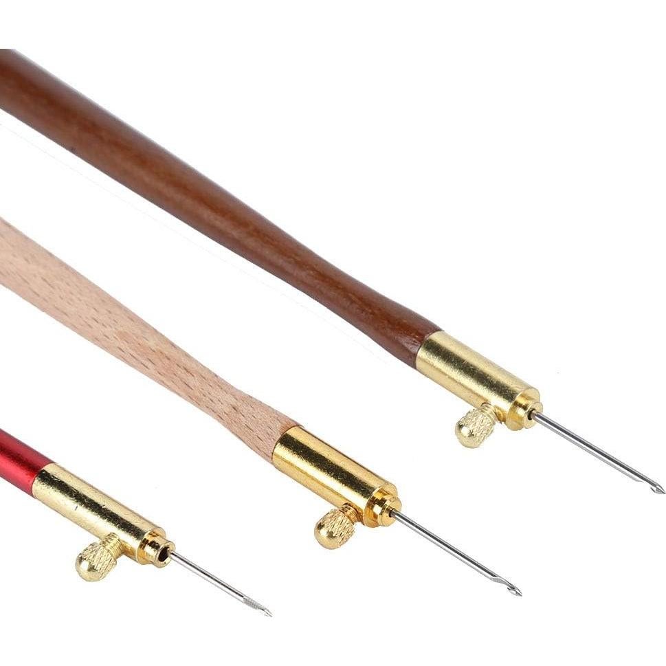 Kit de Ganchos Tambour Estink con 9 Agujas de Bordado