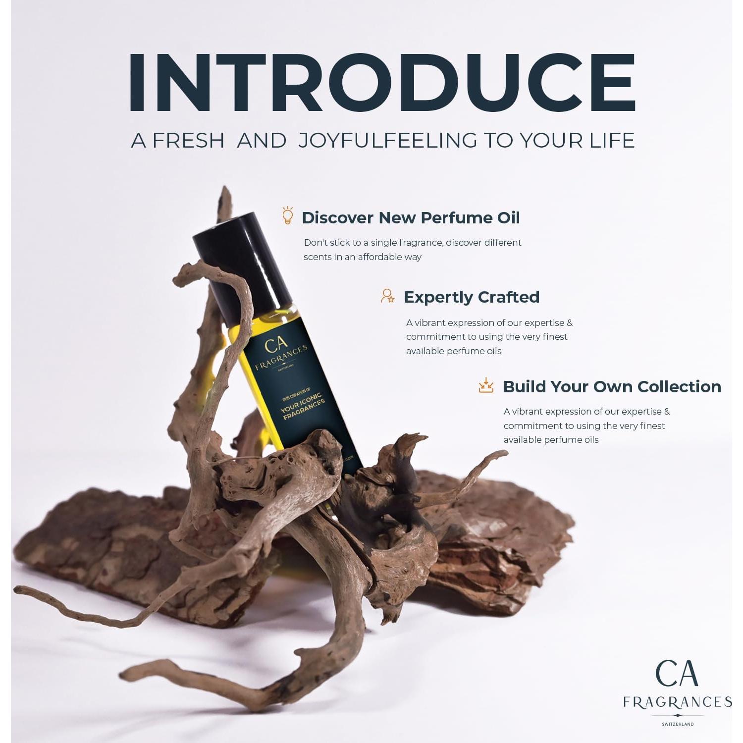 Aceite de Fragancia Unisex CA Fragancias 10ml Nado de Tarde