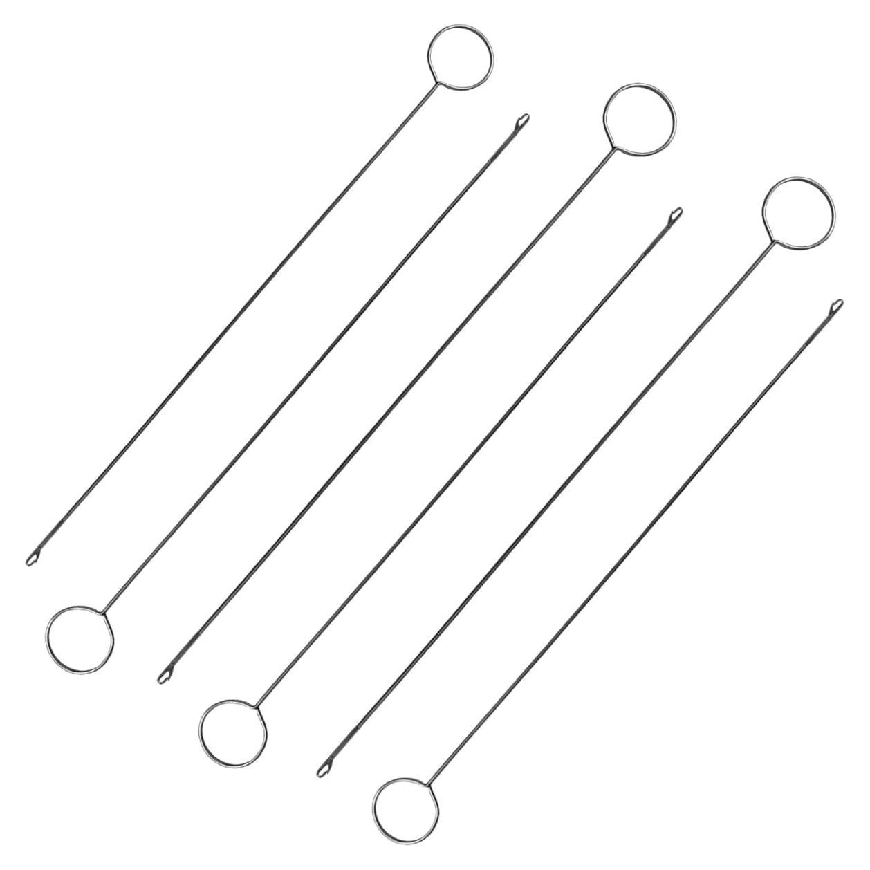 Set de 6 Ganchos de Costura Genérico 26.5 cm Acero Inoxidable