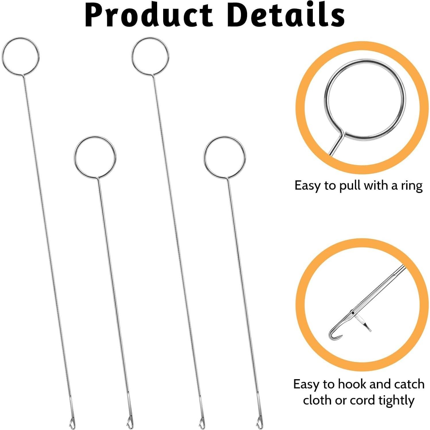 Juego de Herramientas de Costura Nogeqi 4 Piezas 26.5 y 18 cm