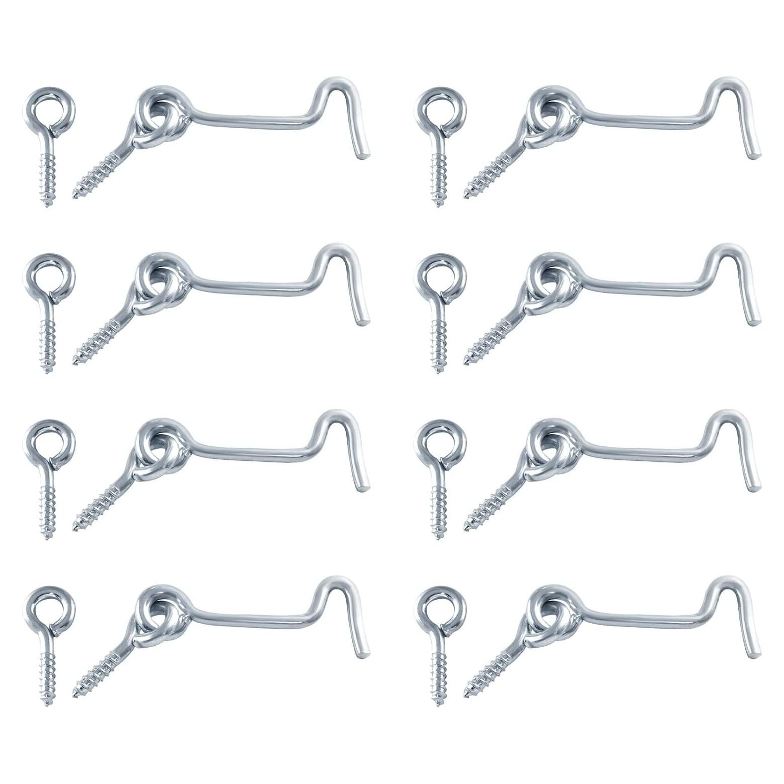 Gancho de Cabina Zorfeter 8 Pcs 50 mm Acero Galvanizado