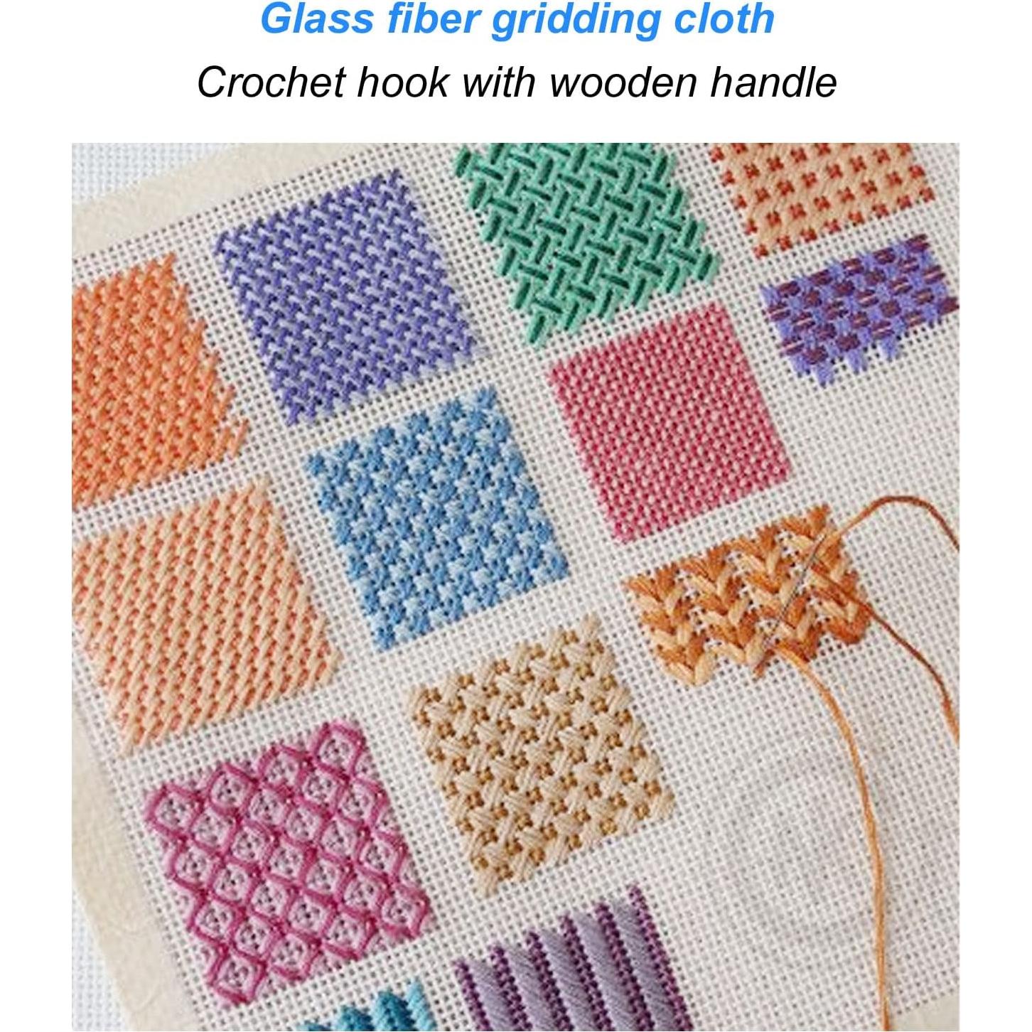 Kit de Malla para Ganchillo de Alfombra PESUMA - 50x50cm