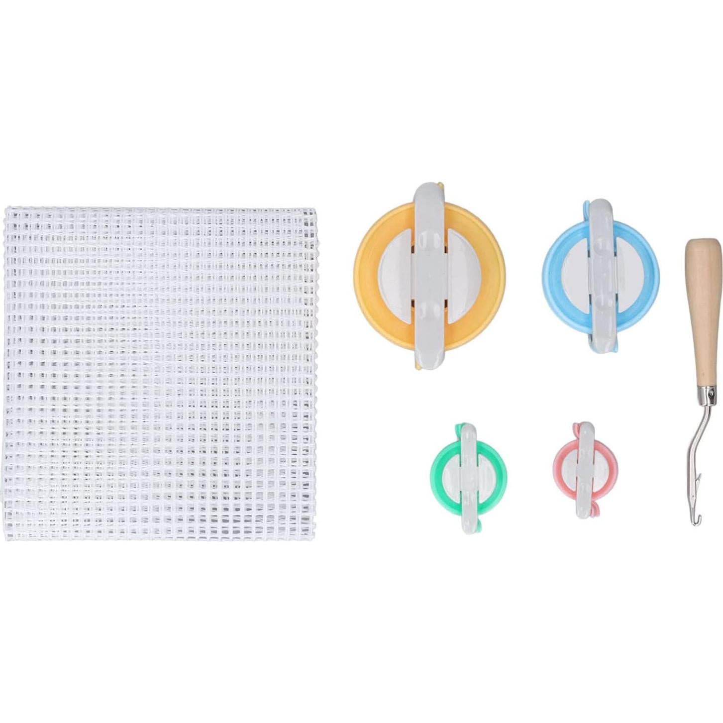 Kit de Malla para Ganchillo de Alfombra PESUMA - 50x50cm