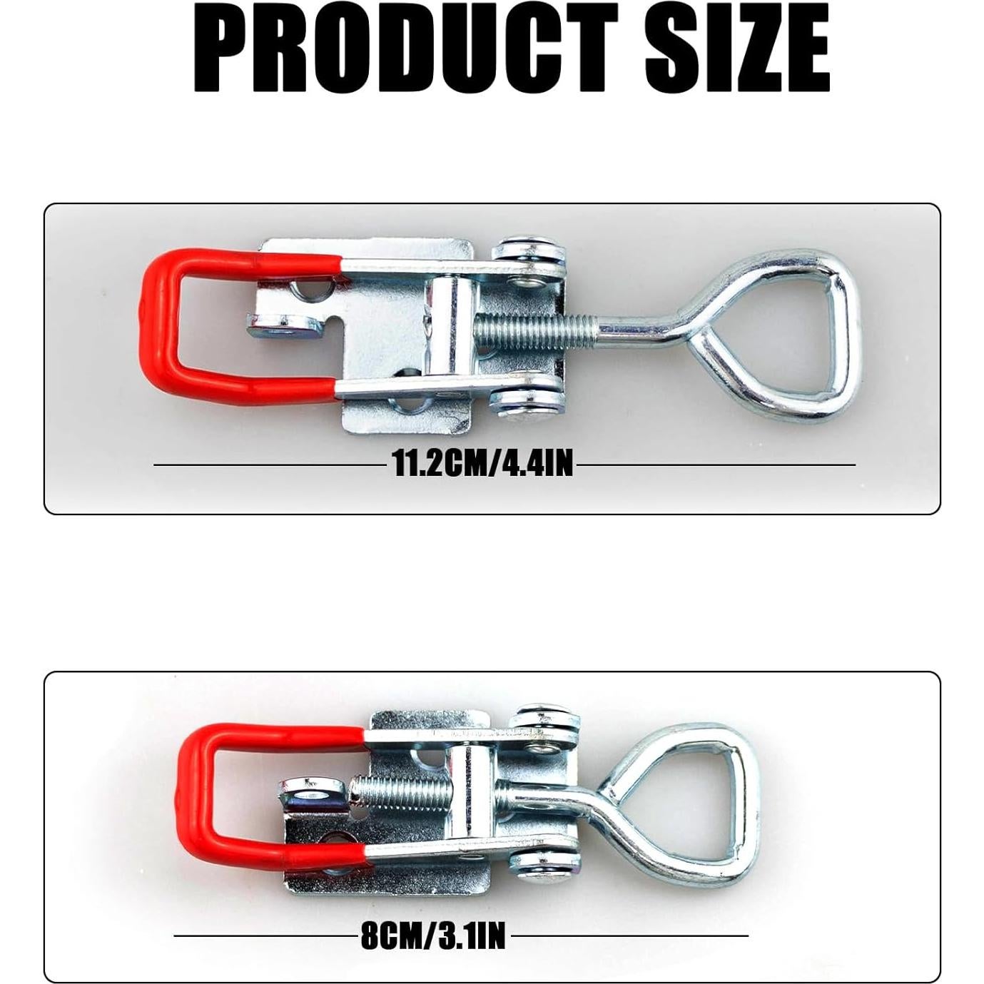 Abrazadera de Palanca 4002 Lygchii Ajustable 2 Pcs 170g