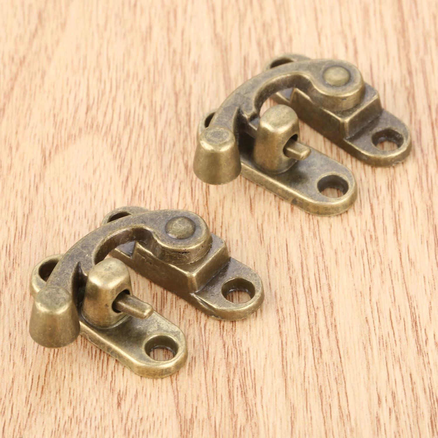 Gancho de Cierre Vintage Yetaha 2 Pcs Bronce Antiguo 29x33mm