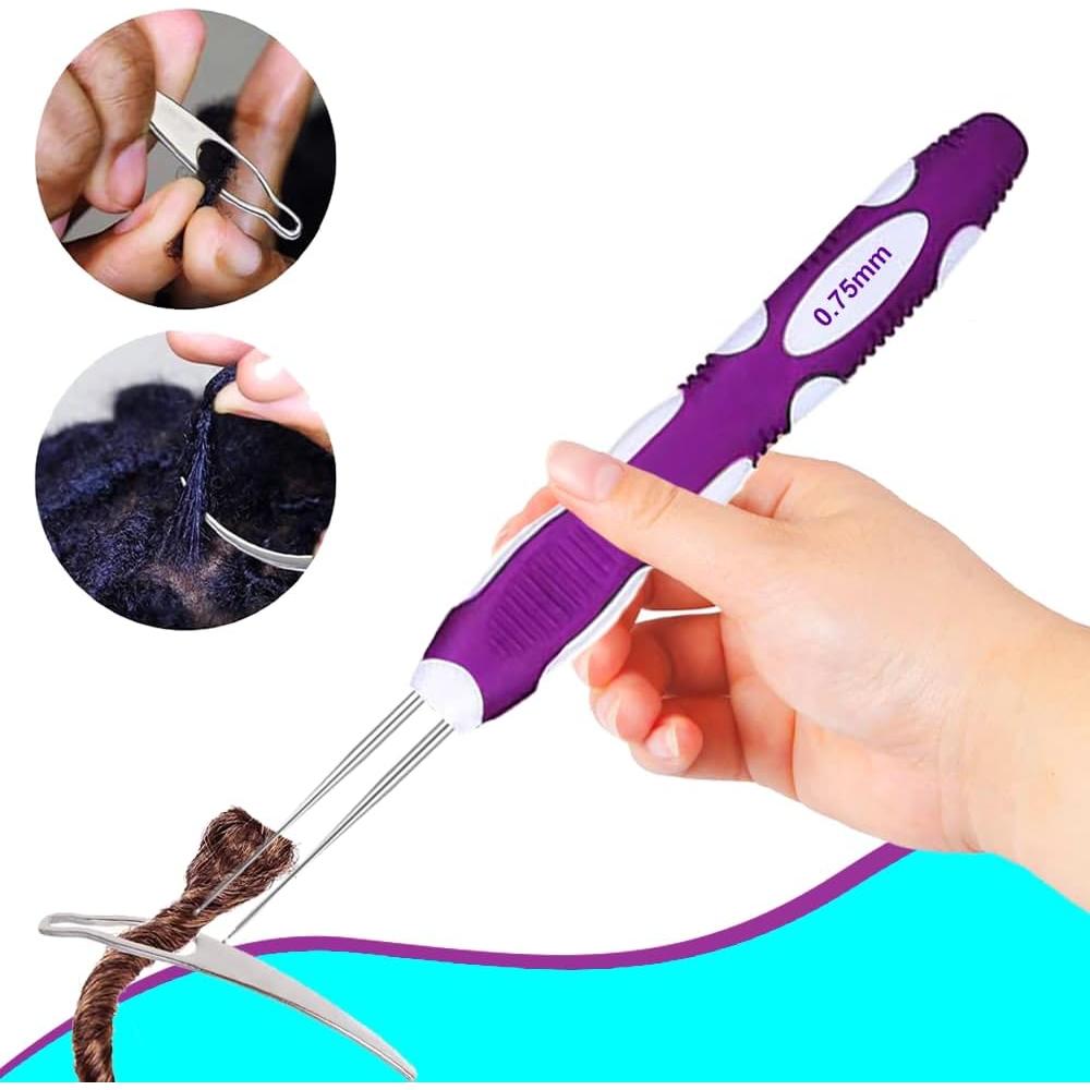 Ganchos de Crochet Yarniss para Dreadlocks 0.75mm Ergonómico