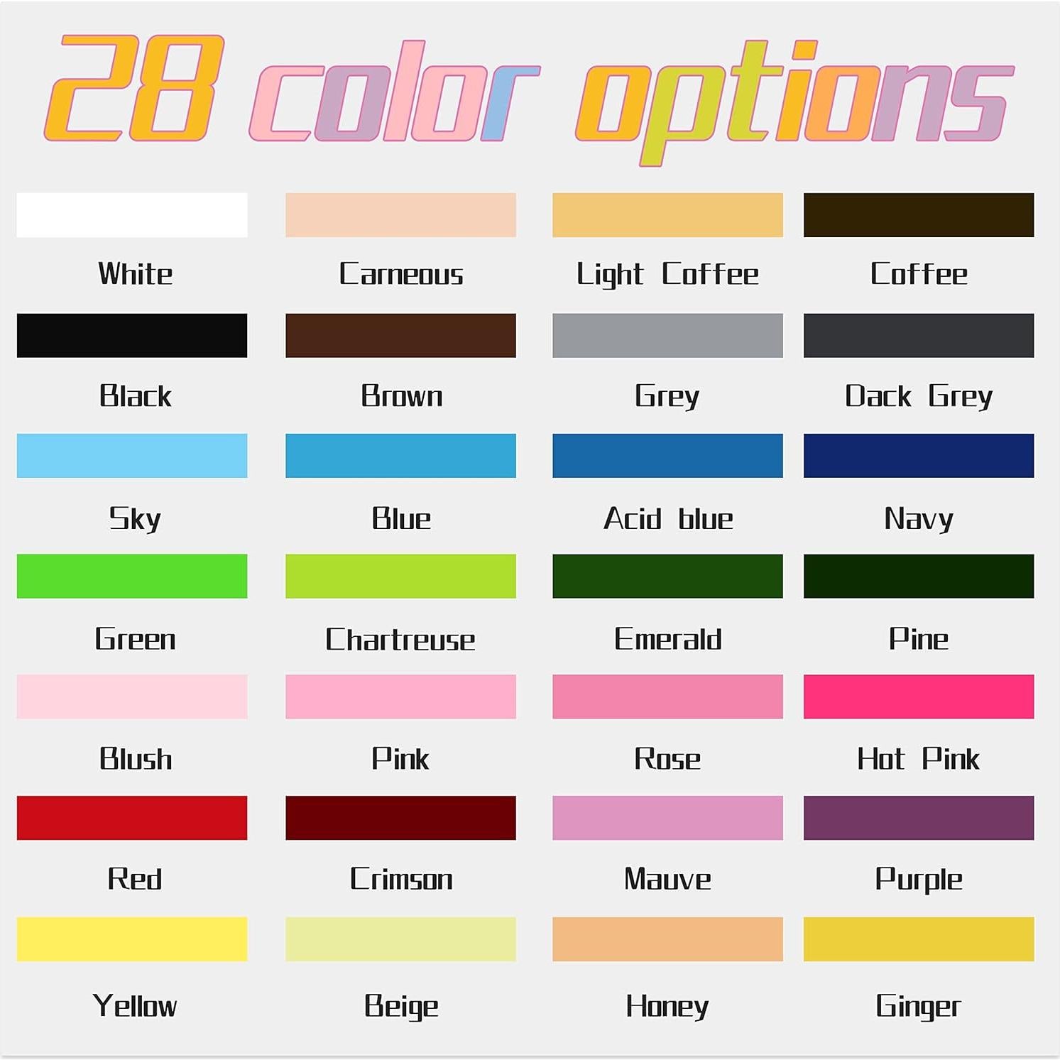 Kit de Ganchillo DIY 28 Colores Más Allá de Tus Pensamientos