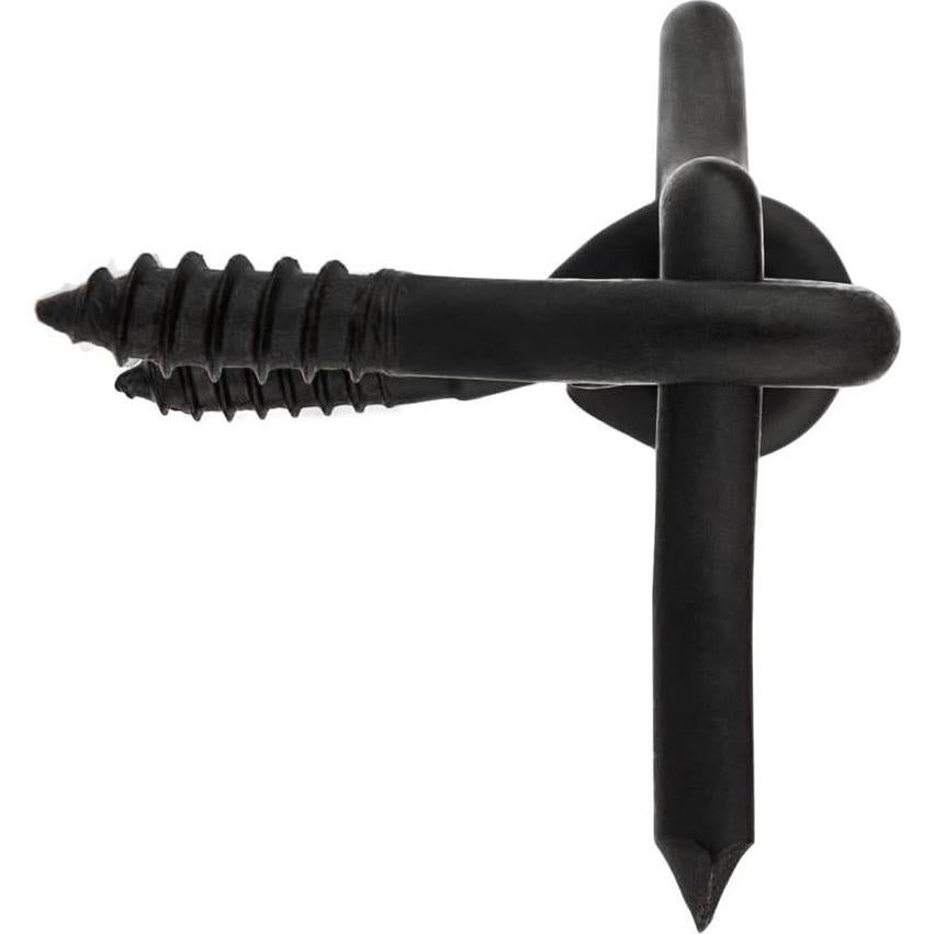 Gancho y Ojo Hardware Nacional N166-005 10.16 cm Negro