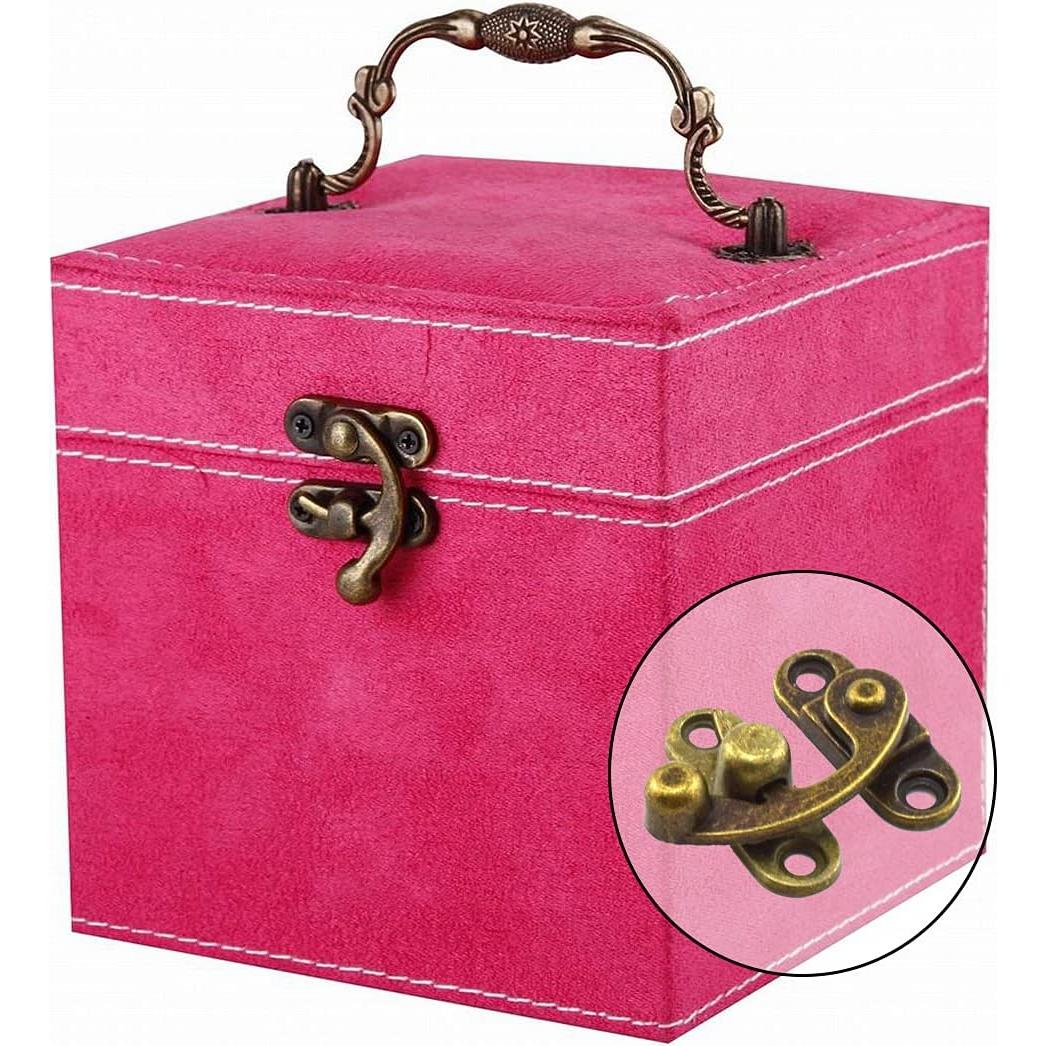 Cierre de Gancho Derecho Antiguo Aifeier 29x33mm Bronce - 4PCS