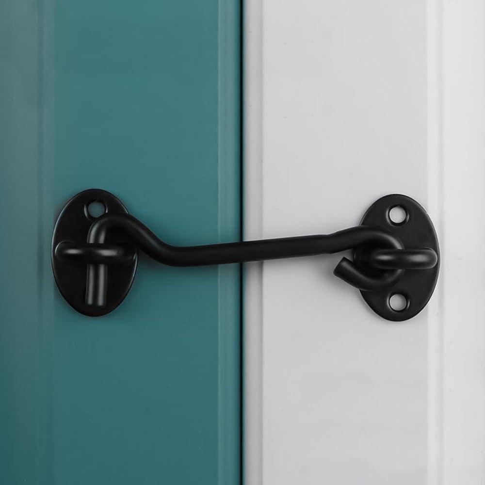 Paquete de 2 Pestillos de Puerta de Granero Wvapzwr 15.24 cm