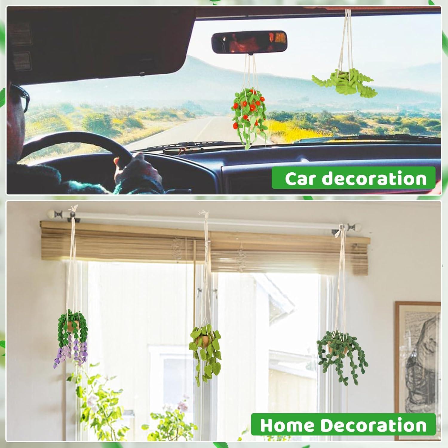 Kit de Fieltro con Aguja OEHPICC - 5 Plantas Colgantes