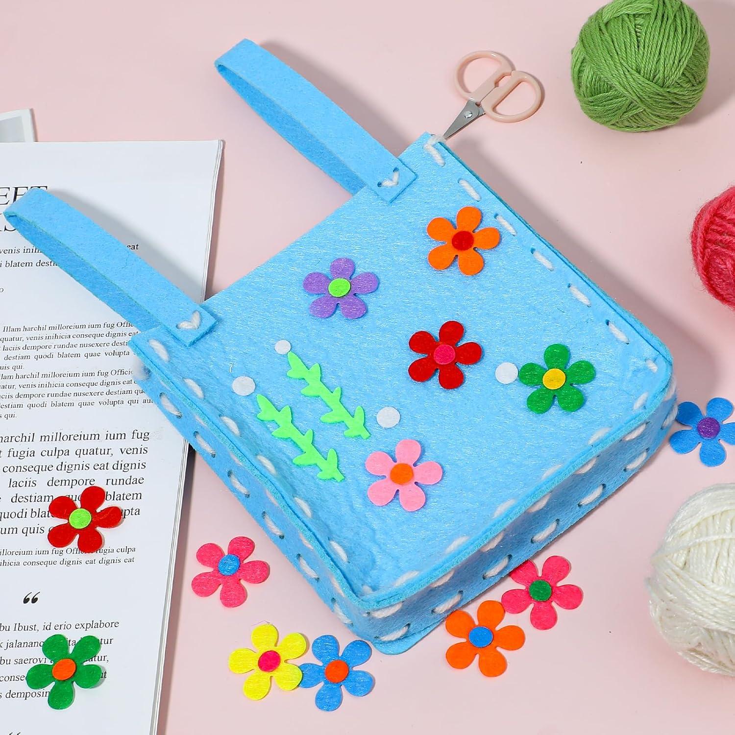 Kit de 100 Flores de Fieltro Salbsever - 2.8cm Multicolor