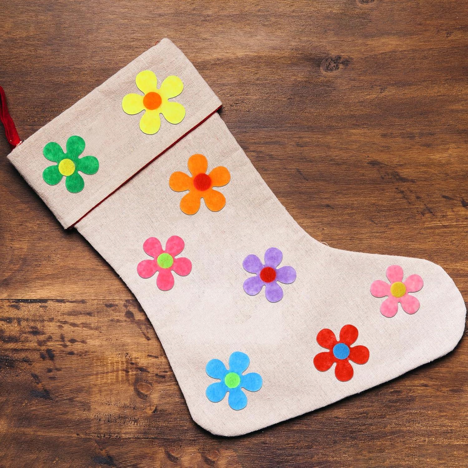 Kit de 100 Flores de Fieltro Salbsever - 2.8cm Multicolor