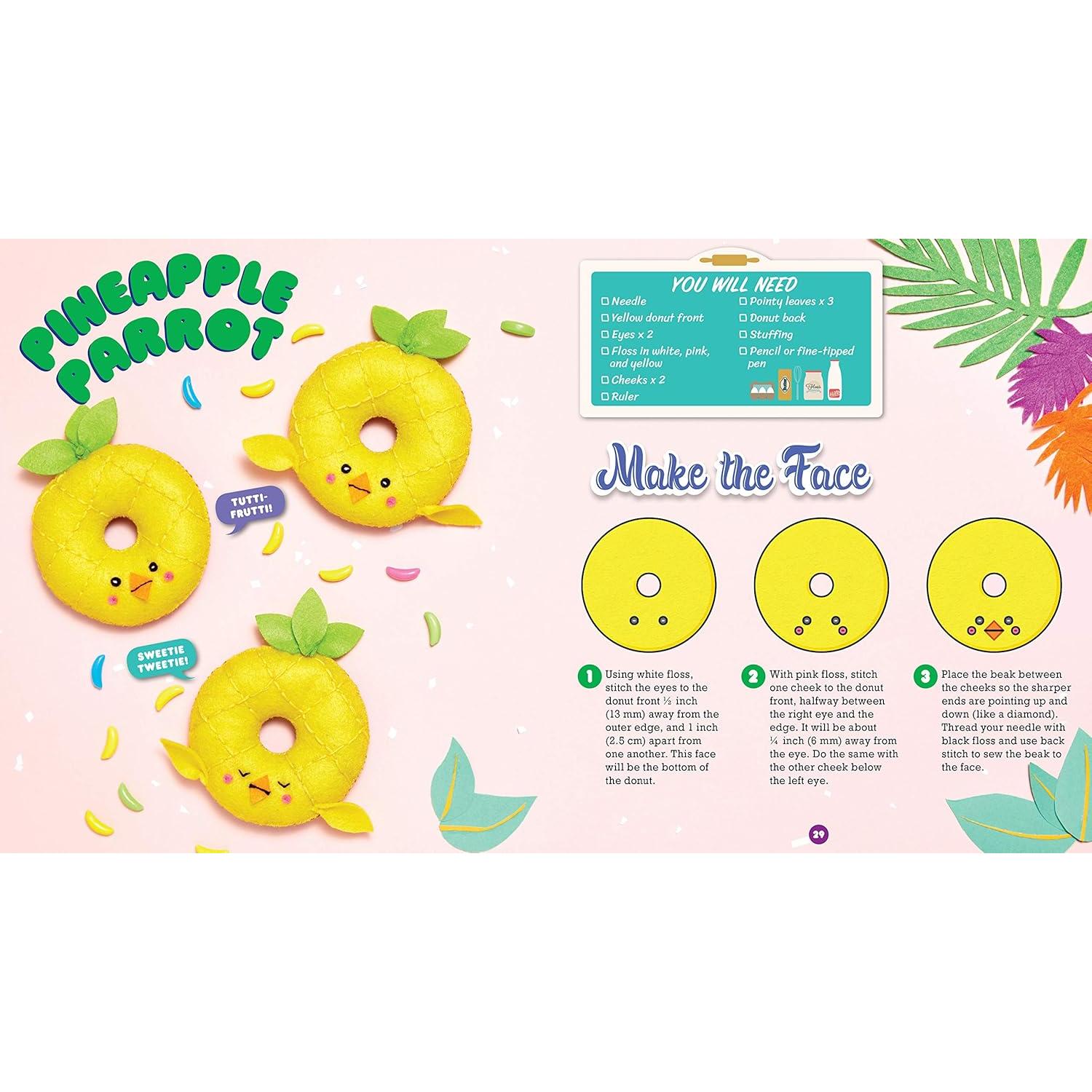 Kit de Manualidades Klutz Cose Tus Propios Animales Donut