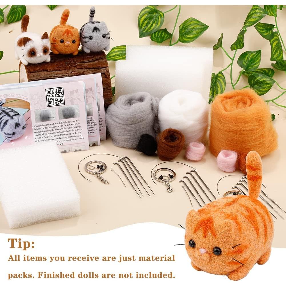 Kit de Fieltro con Aguja SHWAKK para Principiantes - 36 Piezas