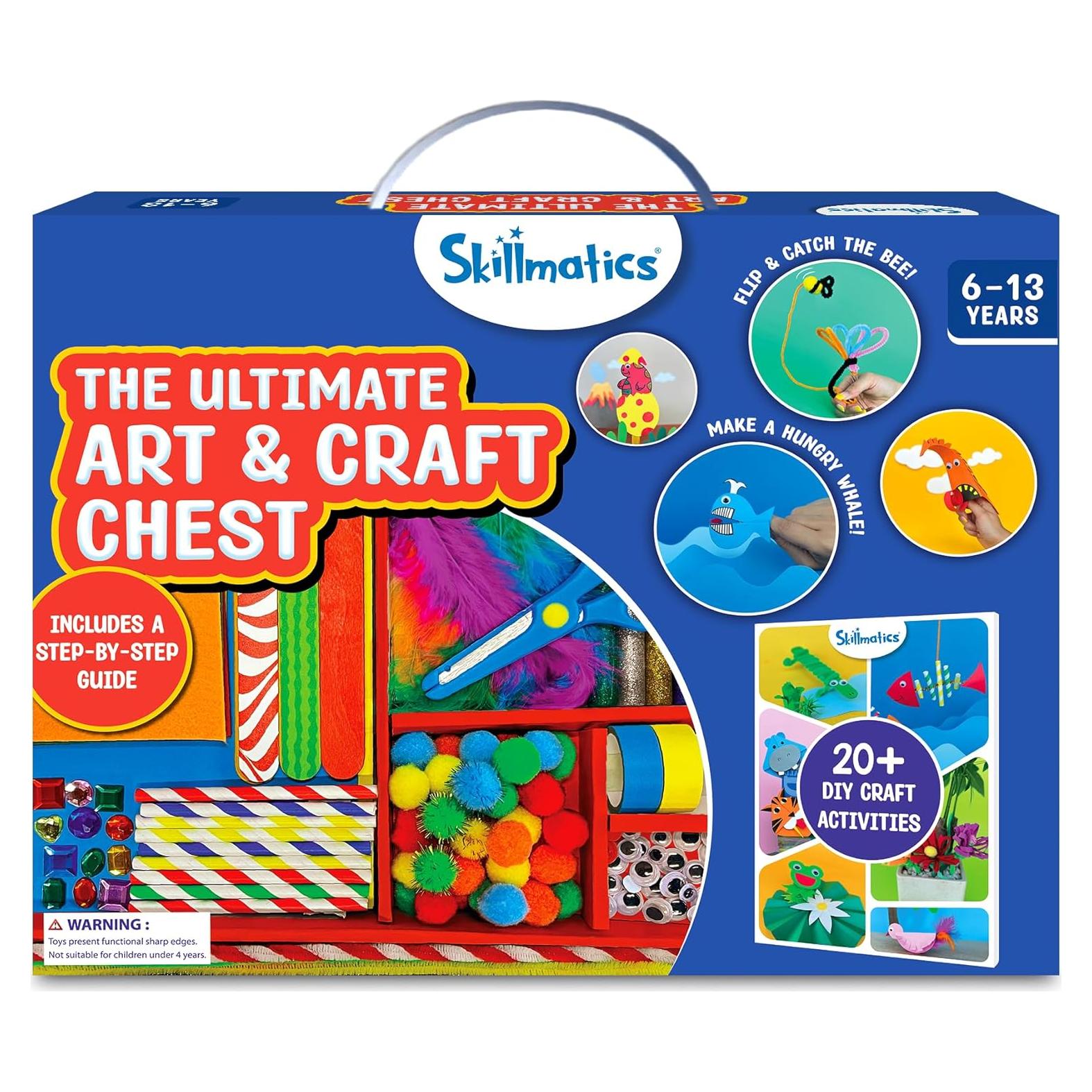 Kit de Arte y Manualidades Skillmatics - 2000 Piezas DIY para Niños