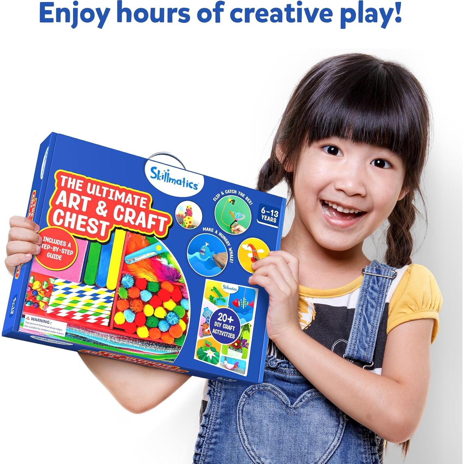 Kit de Arte y Manualidades Skillmatics - 2000 Piezas DIY para Niños