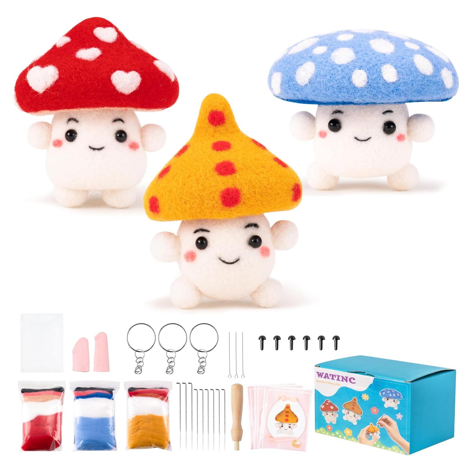 Kit de Fieltro de Lana WATINC - 3 Agujas y Accesorios