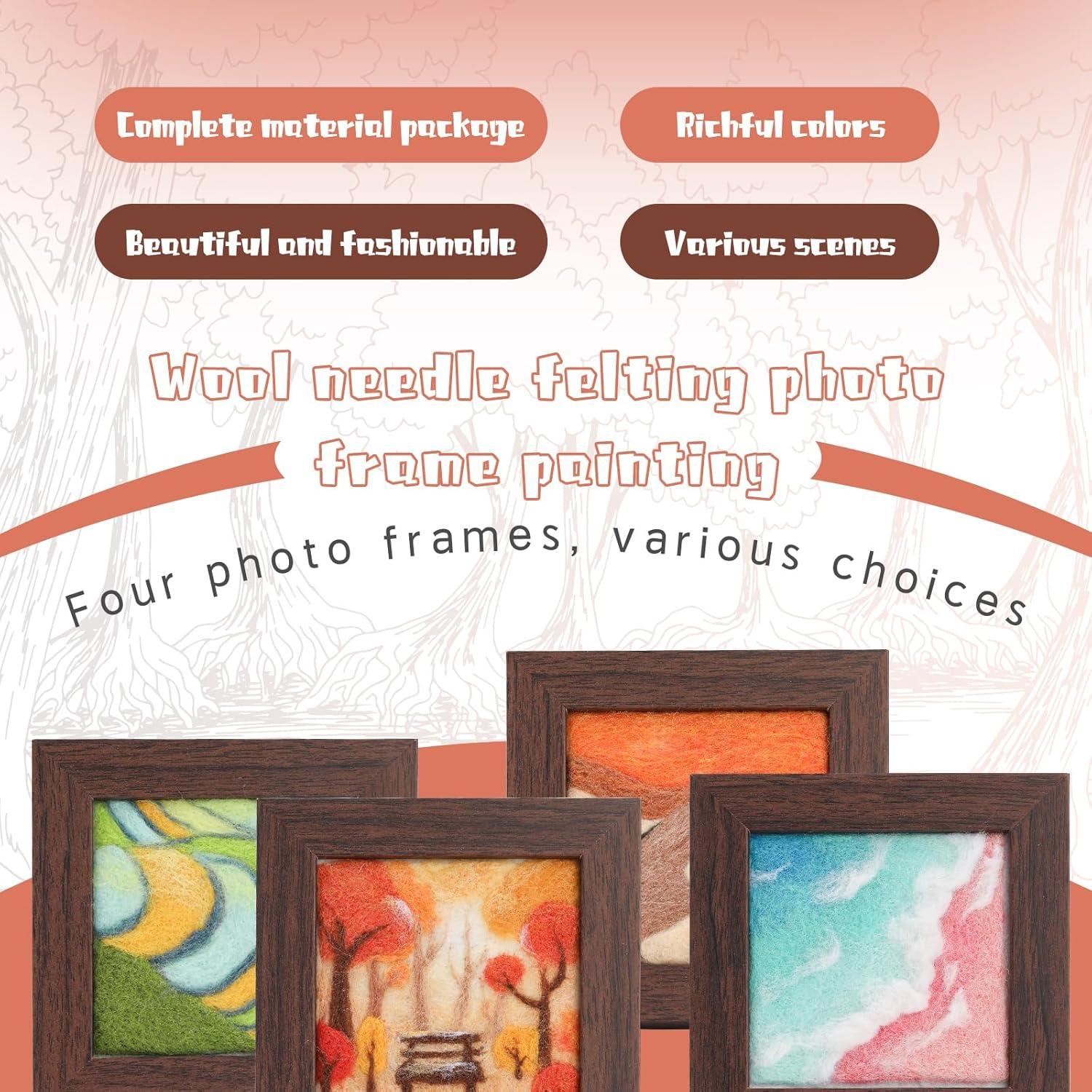 Kit de Agujas para Fieltro GarfxG - 4 Piezas con Instrucciones