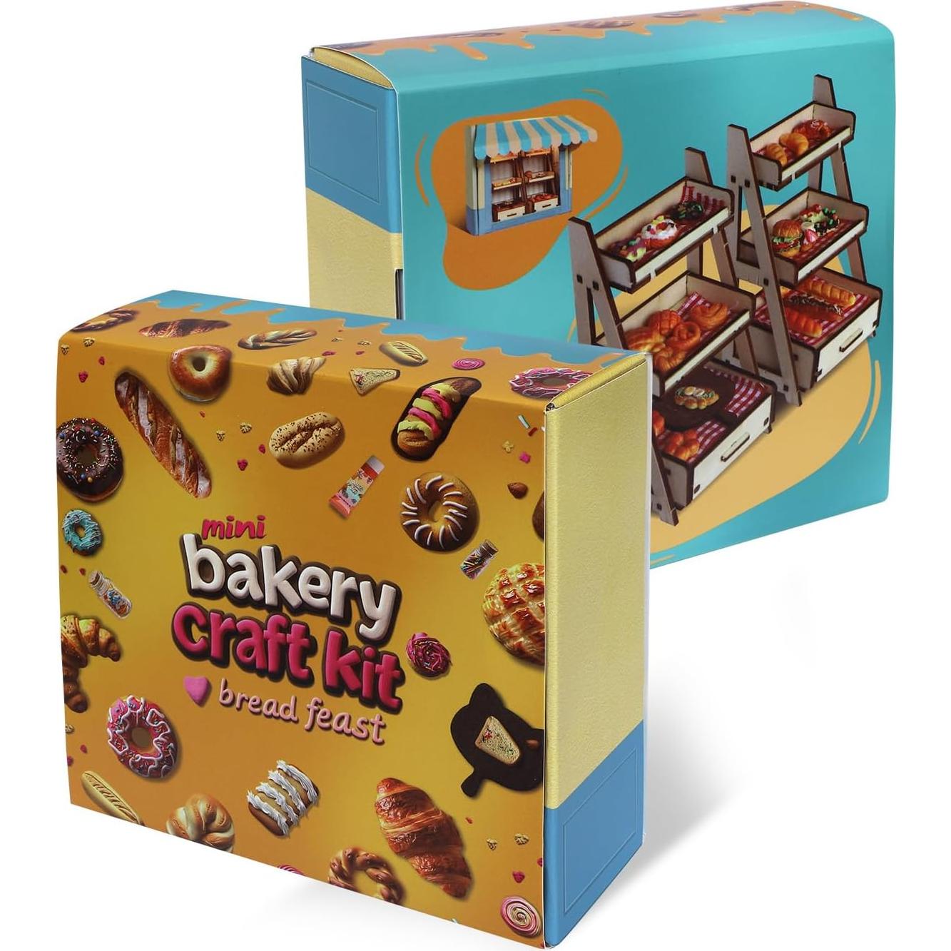 Kit de Manualidades de Arcilla Secada al Aire iLAND 150g Mini Comida