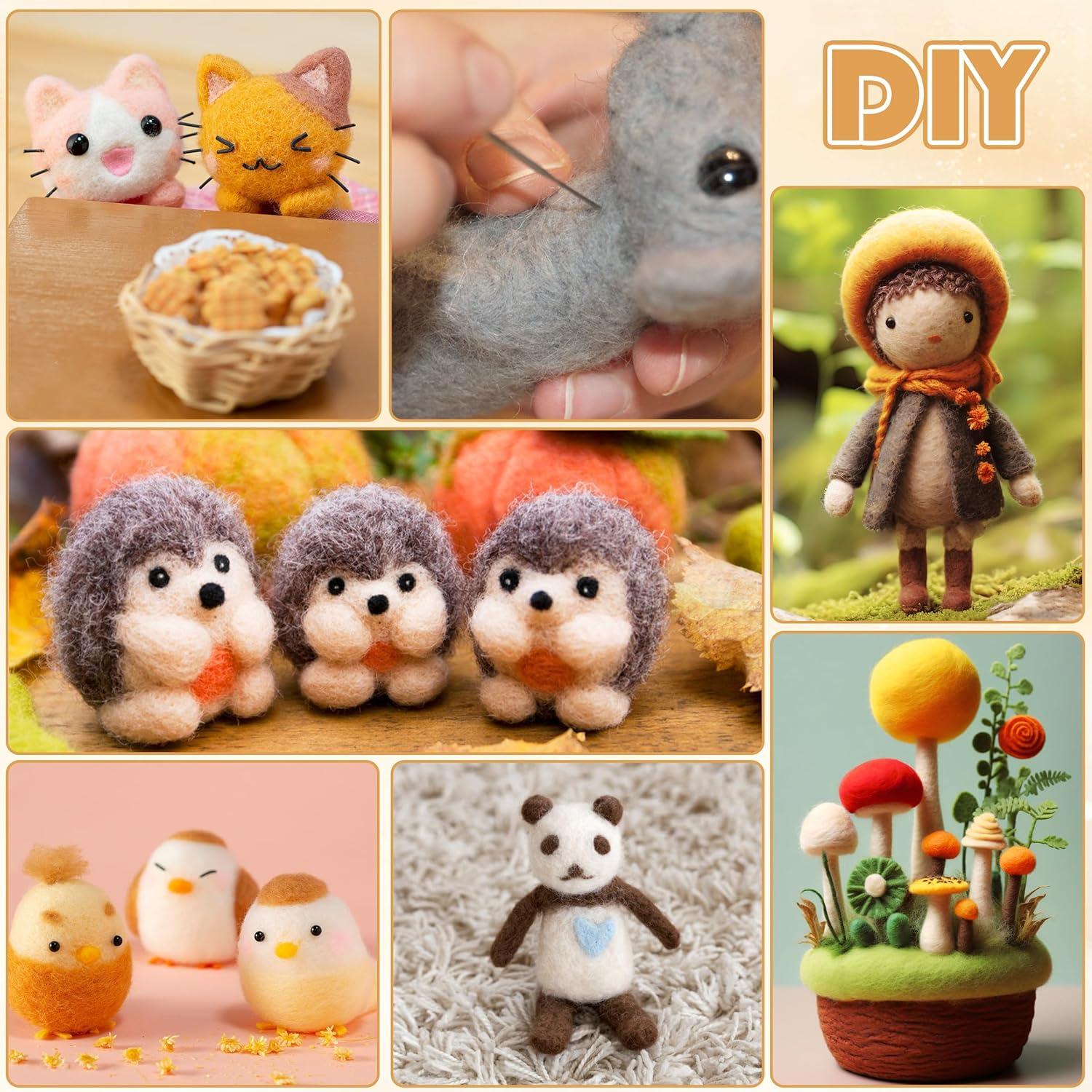 Kit de Fieltro con Aguja DF DUALFERV - 50 Colores Premium