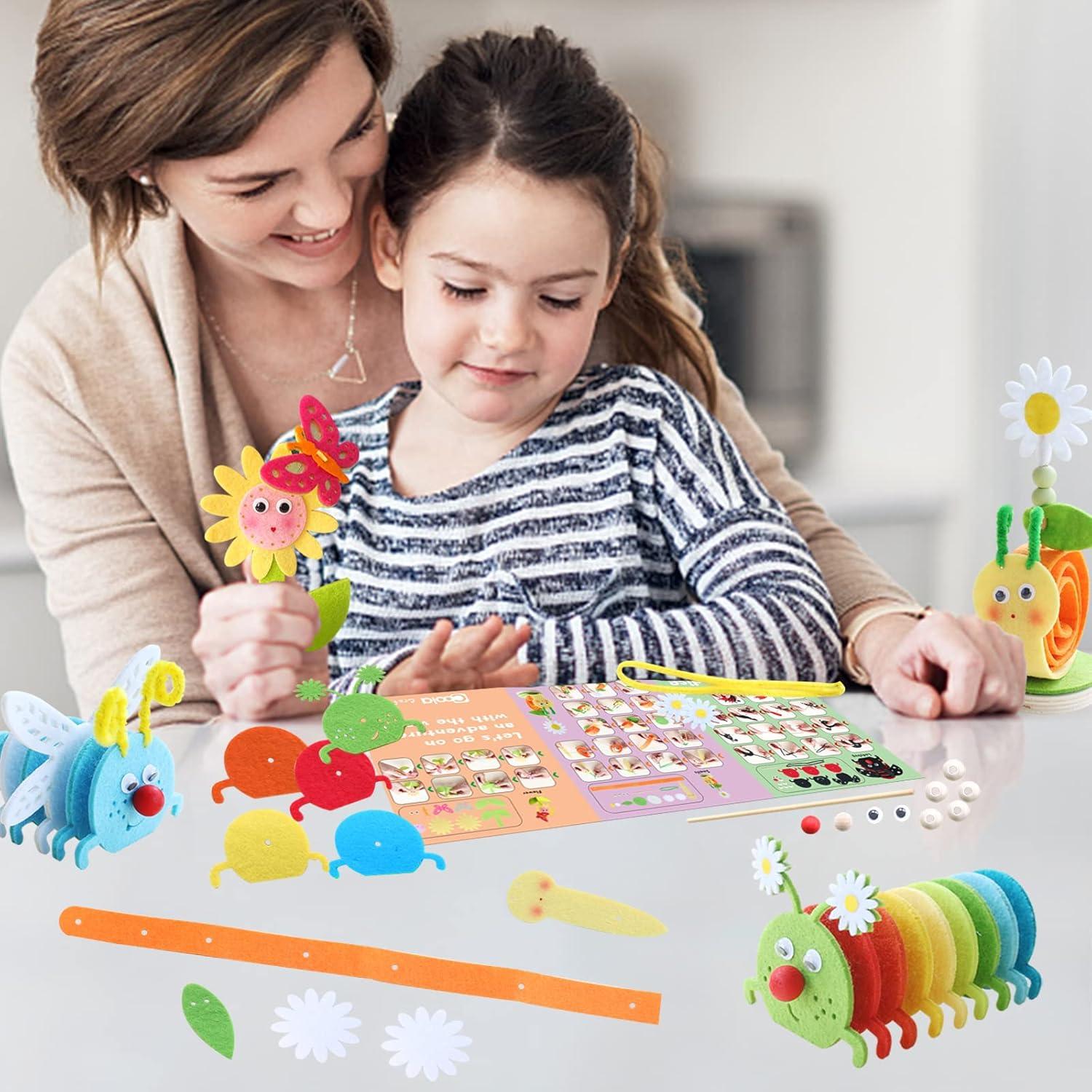 Kit de Manualidades Coola Animales de Fieltro 6 Piezas